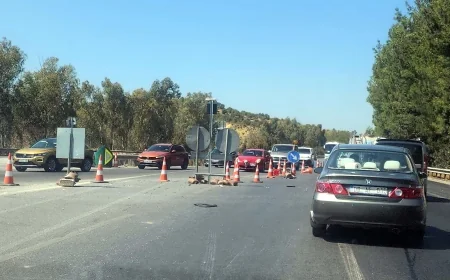 İZMİR İSTİKAMETİNE GİDECEKLER DİKKAT...İzmir-Aydın otoyolu kabus oldu