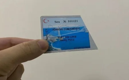 Yurt dışı çıkış harcına ZAM GELDİ