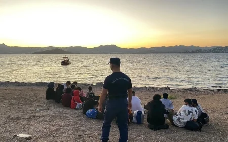 Bodrum ve Muğla'da 154 göçmen ve üç göçmen kaçakçısı yakalandı