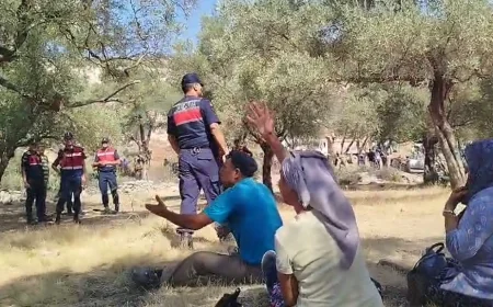 AKBELEN'DE GÖZALTILAR BAŞLADI