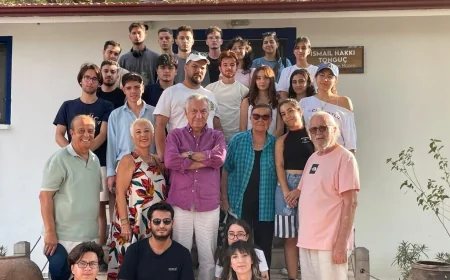 Bodrum’da üniversiteli öğrencilerin tarım kampı sona erdi