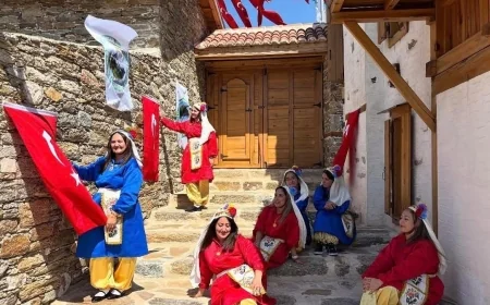 Keşkek festivali çok renkli geçti