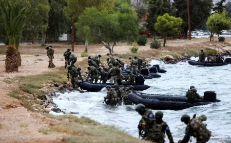 Yunanistan Ege’de acil durum tatbikatı başlattı