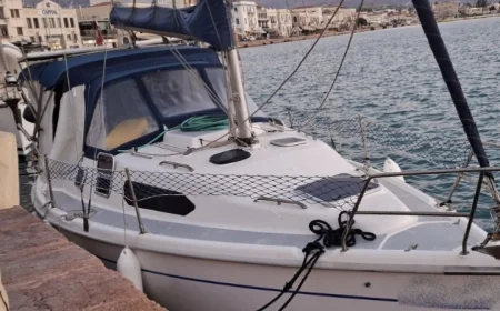 Yunan adasından yelkenli tekne ile Türkiye’ye cep telefonu kaçakçılığına 2 tutuklama