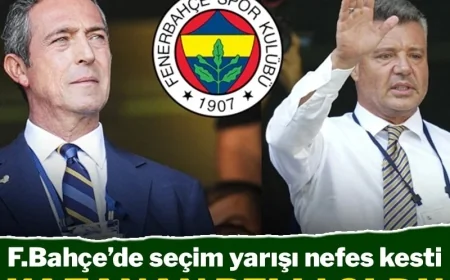 Fenerbahçe'de başkanlık seçimi sona erdi! 257 oy farkla kazandı