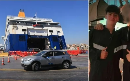 20 yaşındaki denizci feribotta sıkışıp ezilerek öldü