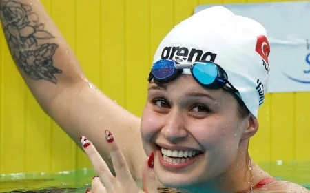 Defne Kurt, Dünya Para Yüzme Şampiyonası’nda Rekorla 4’üncü Altınını Kazandı