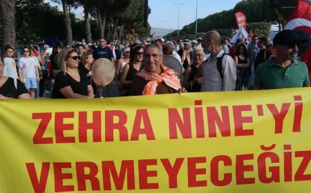 Muğla mitinginde tarihi, Zehra nine ve zeytin ile yazdılar, İmamoğlu’nun mesajı duygulandırdı