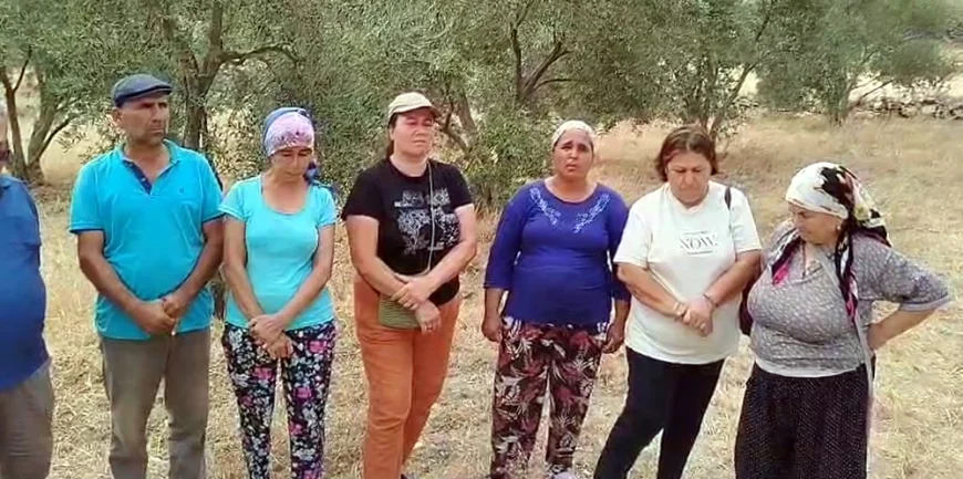 Limak- İçtaş Akbelen’de sondaj ve zeytin sayımına başladı köylü isyan etti, nöbete başladılar