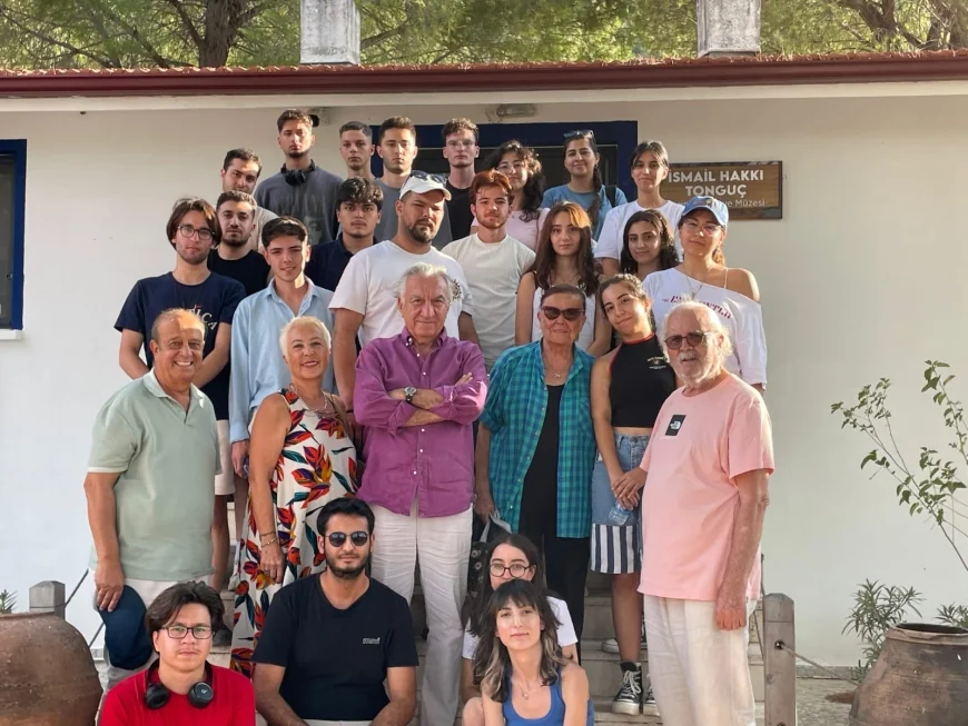Bodrum’da üniversiteli öğrencilerin tarım kampı sona erdi