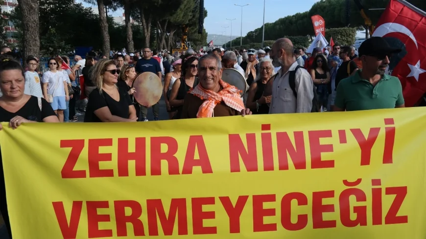Muğla mitinginde tarihi, Zehra nine ve zeytin ile yazdılar, İmamoğlu’nun mesajı duygulandırdı