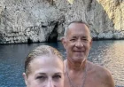 Holywood yıldızı Tom Hanks eşi ile 37. Evlilik yılını Bodrum’un karşısındaki adada kutladı