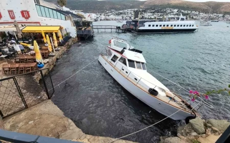 Bodrum’da yatlar karaya sürüklendi, denizciler kabusu yaşadı