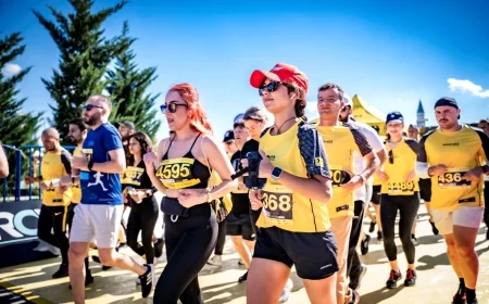 Uluslararası Runkara Yarı Maratonu Rekor Katılımla Tamamlandı