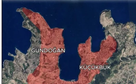 BODRUM GÜNDOĞAN, FARİLYA VE KÜÇÜKBÜK MAHALLELERİ REVİZYON VE İLAVE NAZIM İMAR PLANI ASKIYA ÇIKTI