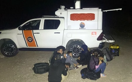 Yalıkavak Küdür’de kaçma hazırlığı yapan 29 göçmen yakalandı
