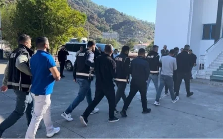 Muğla Merkezli Tefecilik Operasyonunda 5 Şüpheli Tutuklandı
