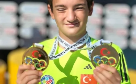 Muğlalı Sporcu Kerem Batur Genç’ten Çifte Türkiye Şampiyonluğu