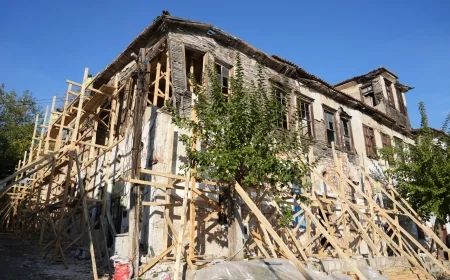 250 yıllık konak belediye binası olacak restorasyon çalışmaları başladı