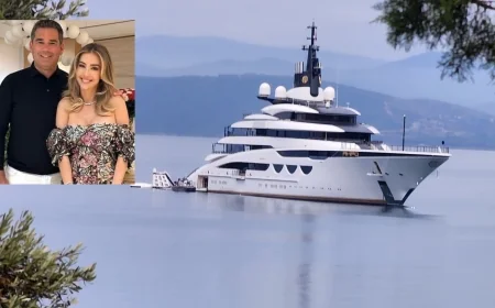 Kanadalı milyarder 387 milyon dolarlık yatı ile Bodrum’da