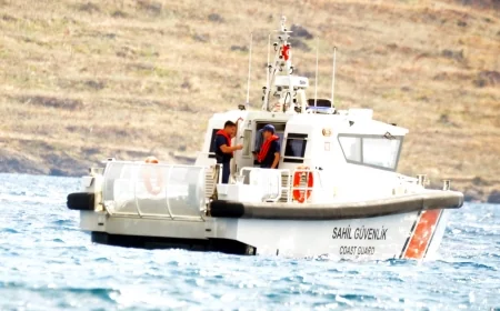 Sahil güvenlikten göçmen faciası ile ilgili açıklama