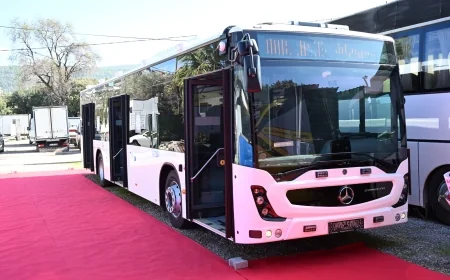 8 Yoğun bakım yatağı olan mobil otobüs klinik Bodrum’da üretildi