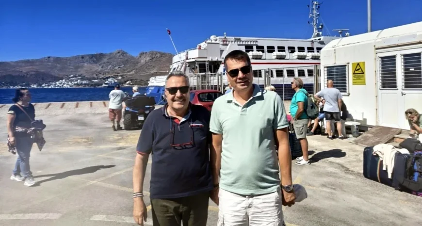 DENTUR feribot işletmesine Yunanlı turizmcilerden teşekkür