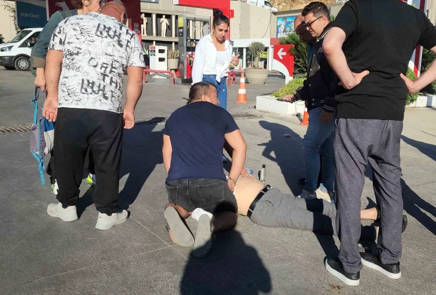 Rent a car şoförü iş yerinin kapısında son nefesini verdi