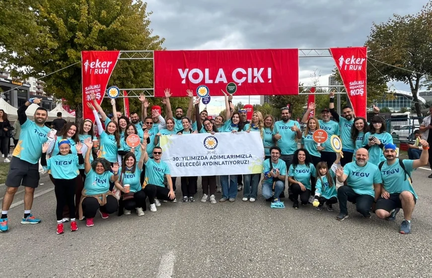 Koşucular Eker I Run’da adımlarını TEGV çocukları için attı