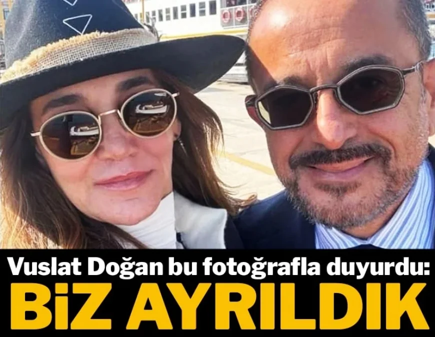 Vuslat Doğan ve Ali Sabancı, fotoğrafla duyurdu: 29 yıllık evliliğimizi sonlandırdık