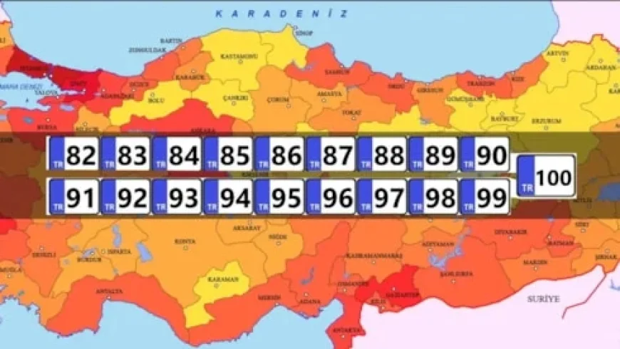 O ilçemiz il oluyor….Şehir sayısı 100'e çıkıyor! Plakaları bile hazır! İşte il olmaya hazır 19 ilçe