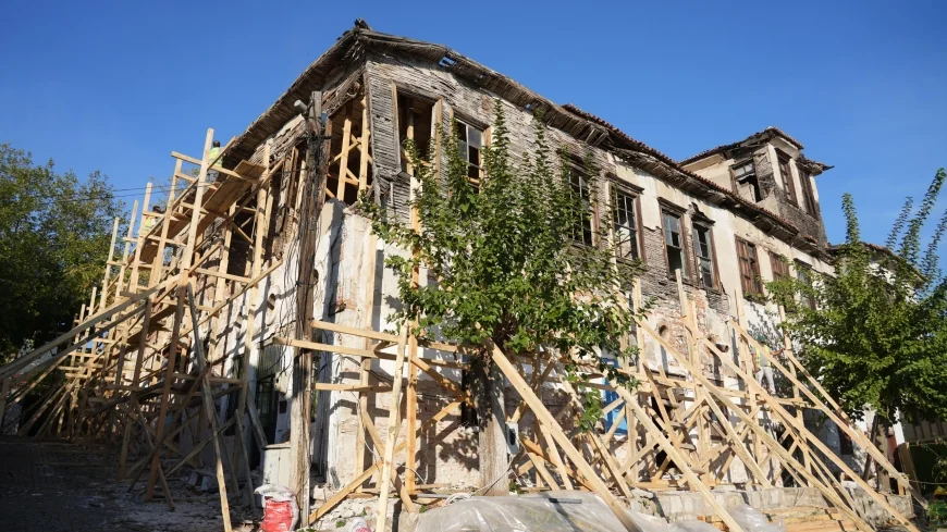 250 yıllık konak belediye binası olacak restorasyon çalışmaları başladı