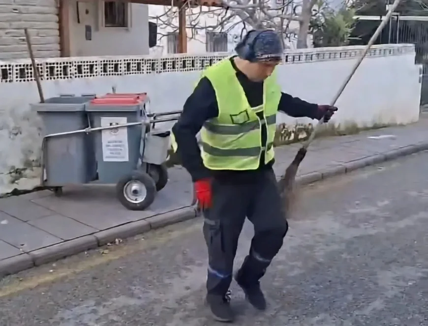 Fenomen müzik tutkunu çöpçüye müzik yasağı geldi, Bodrumlular isyan etti