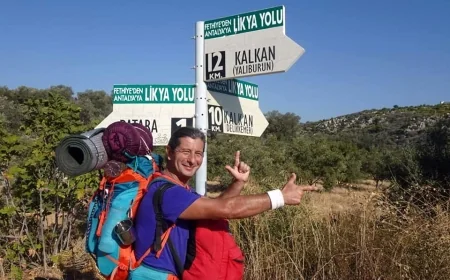Likya Yolu, Dünyanın En Güzel Yürüyüş Rotası Seçildi, Bodrumlu iki gezgin yürüyüş rotasını geçti