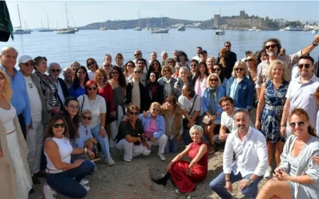 Bodrum Gönüllüleri Bir araya geldi. “Birlikte oldukça güzeliz”