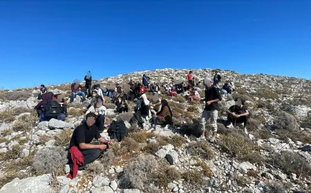 Bodrum’un karşısındaki adada 85 göçmen mahsur kaldı