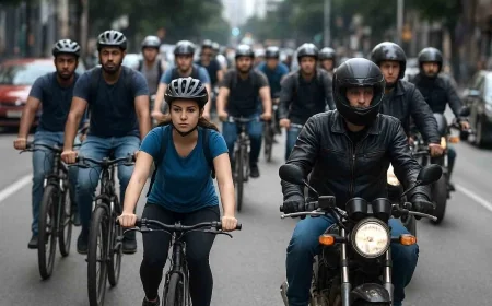 BİSİKLET VE MOTOSİKLET KULLANANLAR UYMAK ZORUNDALAR…Bugünden itibaren zorunlu oldu! Trafikte yeni düzenleme: Uymayana ceza geliyor