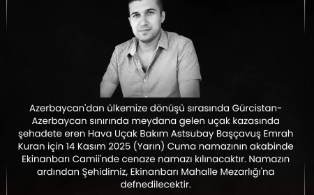 Milaslı şehidimizin cenaze töreni yarın