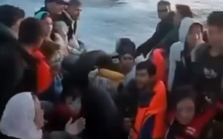 Ege Denizi’nde dehşet, göçmenleri ölüme böyle sürüklediler.. VİDEOLU HABER