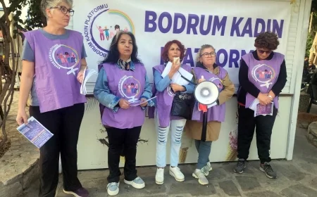 Bodrum Kadın Platformu’ndan yarına çağrı “Bu sokaklar bizim bu mücadele bizim, bekliyoruz”