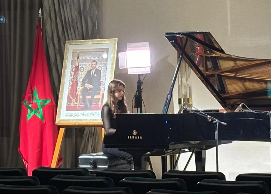 Genç piyanist Ayşe Nil’den Fas’ta uluslararası başarı