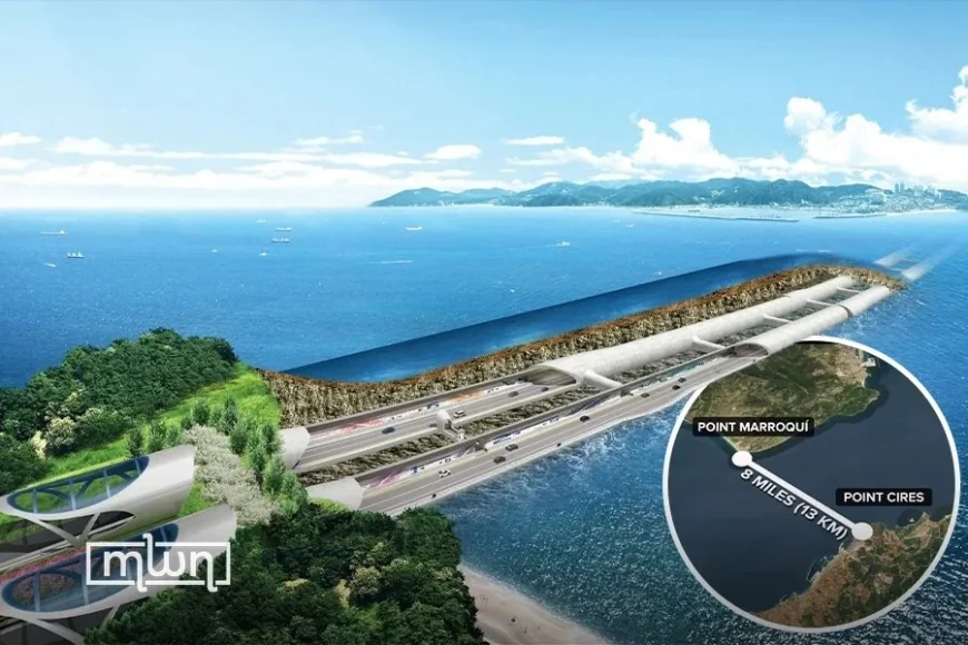 Avrupa’yı Akdeniz’e bağlayacak tünel 2030 Dünya Kupası’na yerleştirilecek