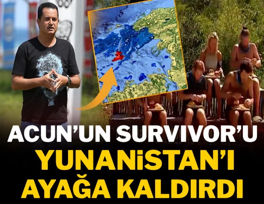 Acun Medya’nın Survivor’u Yunanistan’ı ayağa kaldırdı