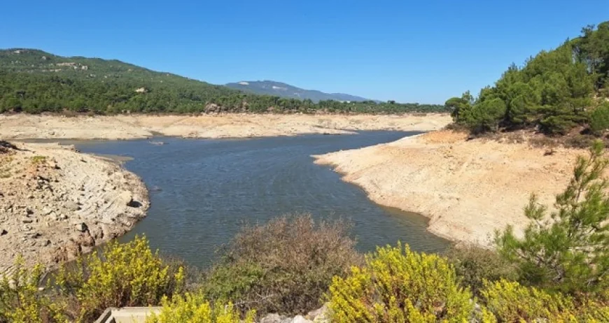 Bodrum’a  su sağlayan baraj kapatıldı