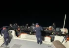 Bodrum açıklarında sürüklenen ve yardım isteyen göçmenler kurtarıldı