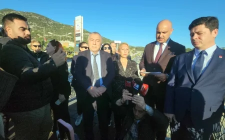 CHP’den Bodrum’da köprü üstünde kavşak ve trafik eylemi