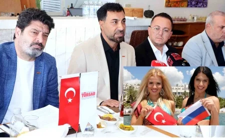 TÜRSAB BAŞKANI KANTARMIŞ AÇIKLADI: RUS TURİSTTE  YÜZDE 700 ARTIŞ VAR