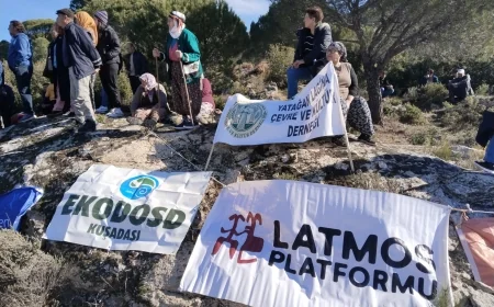 Milas köylüleri maden ocağına karşı ayaklandı