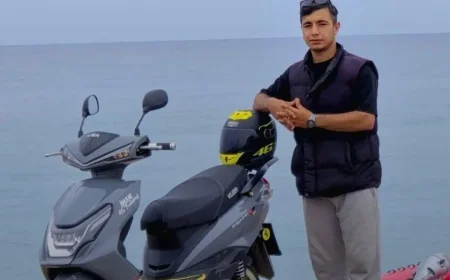 Ortakent'deki kazada motosikletteki genç yaşamını yitirdi