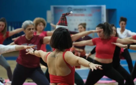 2025’i Pilates ve Yoga ile Uğurladılar